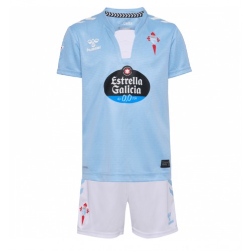 Fotbalové Dres Celta Vigo Dětské Domácí 2024-25 Krátký Rukáv (+ trenýrky)